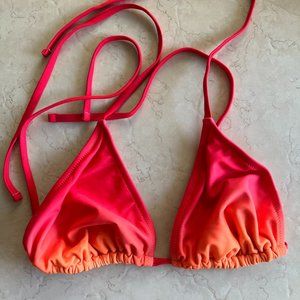 Gradient Triangle Bikini Top